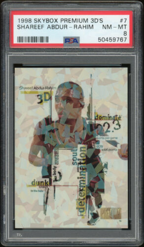 1998 Skybox Premium Basketball Shareef Abdur-Rahim #7DDD PSA 9