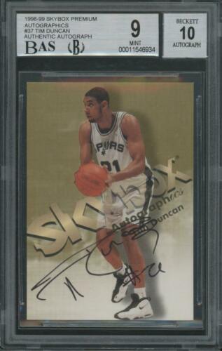 1998 Skybox Premium Tim Duncan [Blue] #NNO card