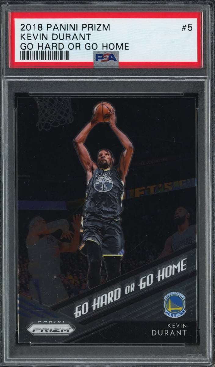 2018 Panini Prizm Basketball Kevin Durant #5 PSA 9