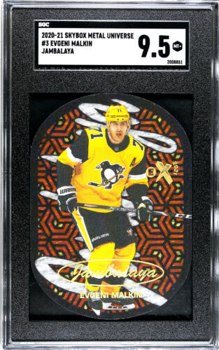 2020 Skybox Metal Universe Evgeni Malkin #3 card