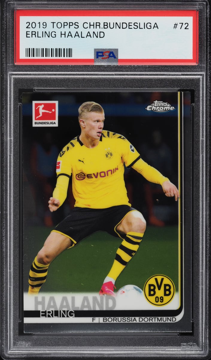 Erling Haaland - 2019 Topps Chrome Bundesliga Soccer