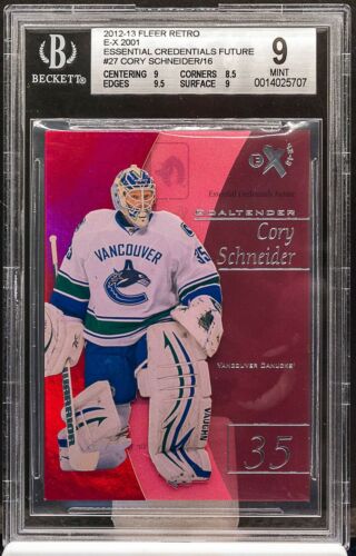2012 Fleer Retro Cory Schneider #27 card