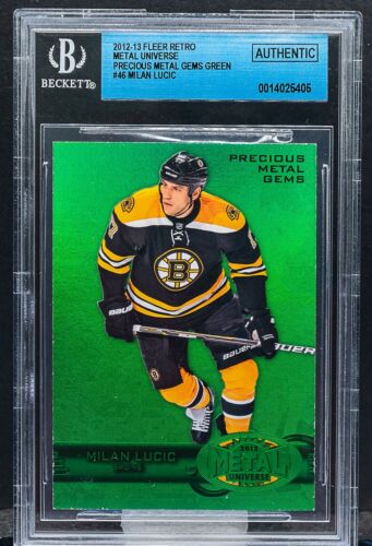 2012 Milan Lucic [Green] #46