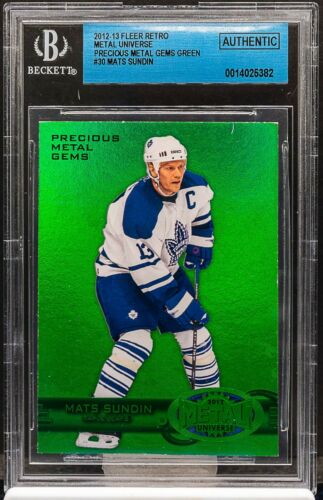 2012 Mats Sundin [Green] #30