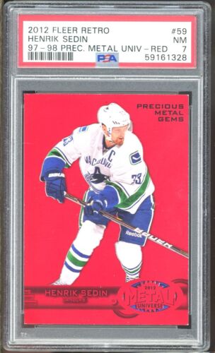 2012 Henrik Sedin [Red] #59