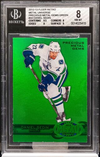 2012 Daniel Sedin [Green] #44