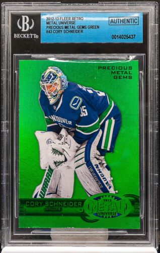 2012 Cory Schneider [Green] #43