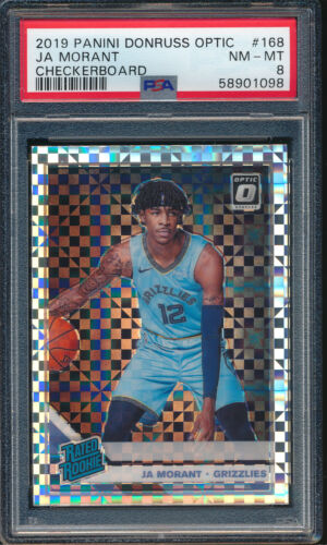2019 Donruss Optic Basketball Checkerboard Ja Morant #168