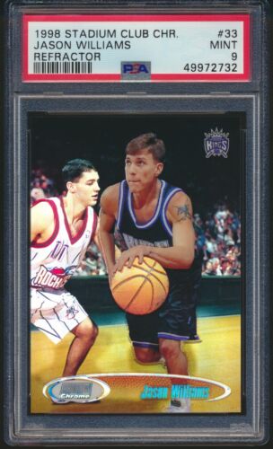 1998 Topps Stadium Club Basketball Refractor Jason Williams #33