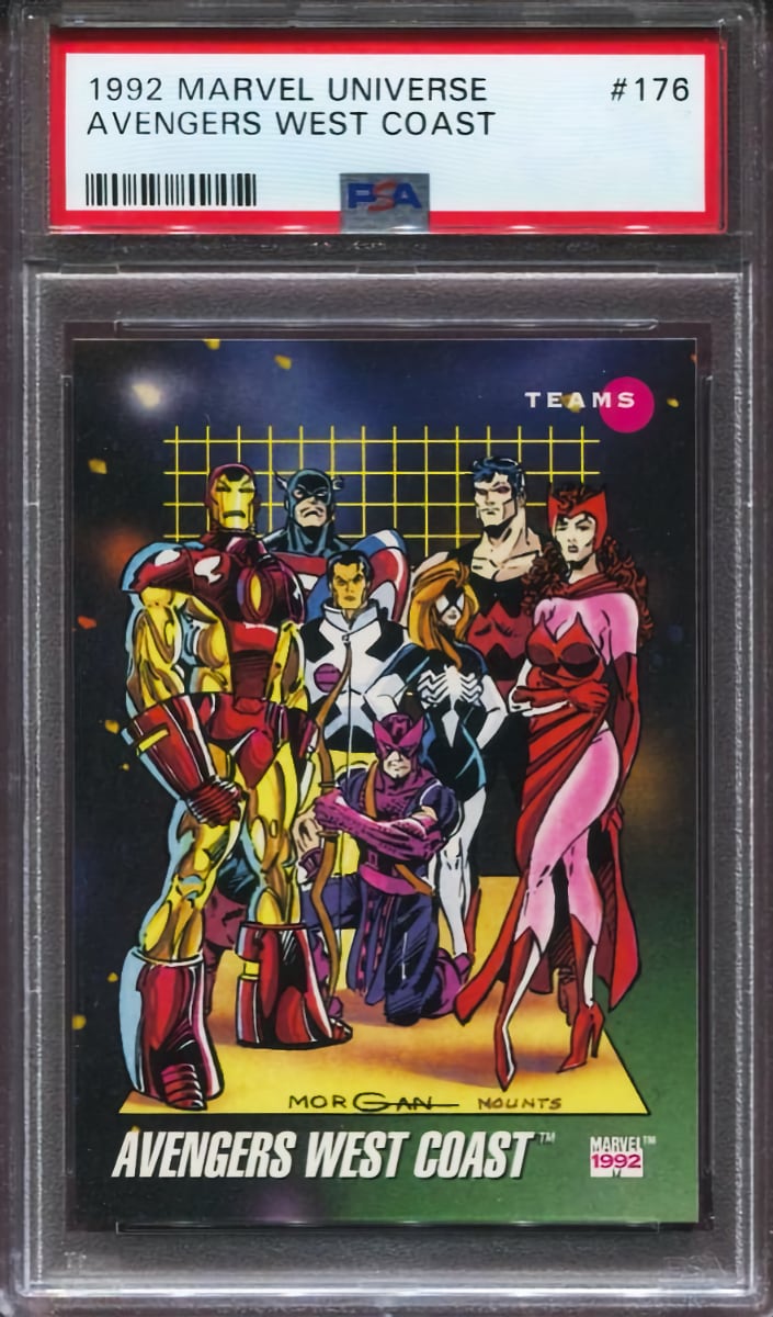 1992 Avengers West Coast #176