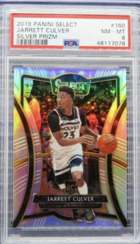 2019 Panini Select Basketball Silver Prizm Jarrett Culver #160