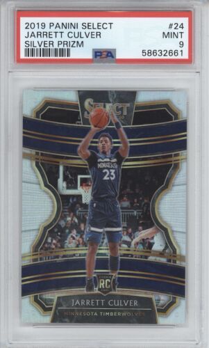 2019 Panini Select Basketball Silver Prizm Jarrett Culver #24