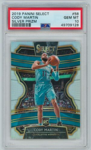 2019 Panini Select Basketball Silver Prizm Cody Martin #58