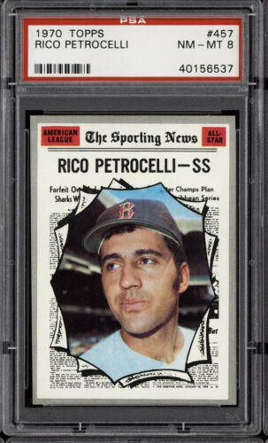 1970 Topps Baseball All-Star Rico Petrocelli #457