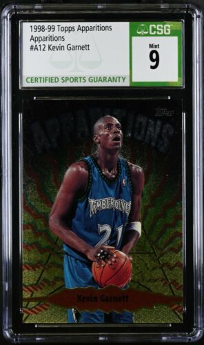 1998 Topps Basketball Kevin Garnett #A12