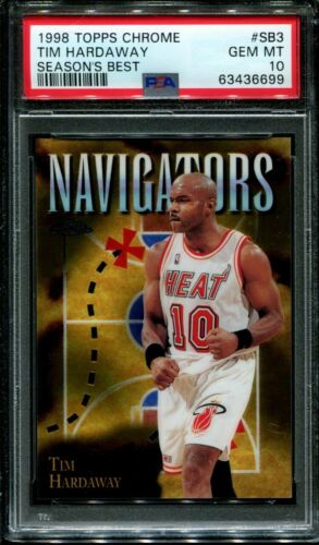 1998 Topps Chrome Basketball Tim Hardaway #SB3