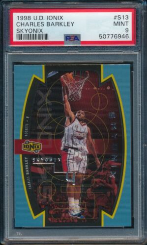 1998 Upper Deck Ionix Basketball Charles Barkley #S13 PSA 8.5