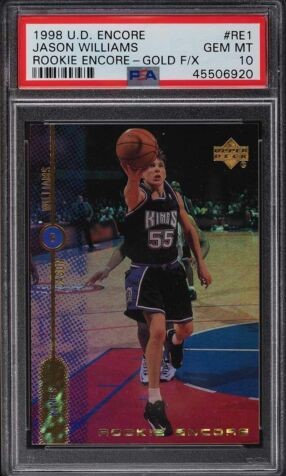 1998 Jason Williams [Gold F/X] #RE1