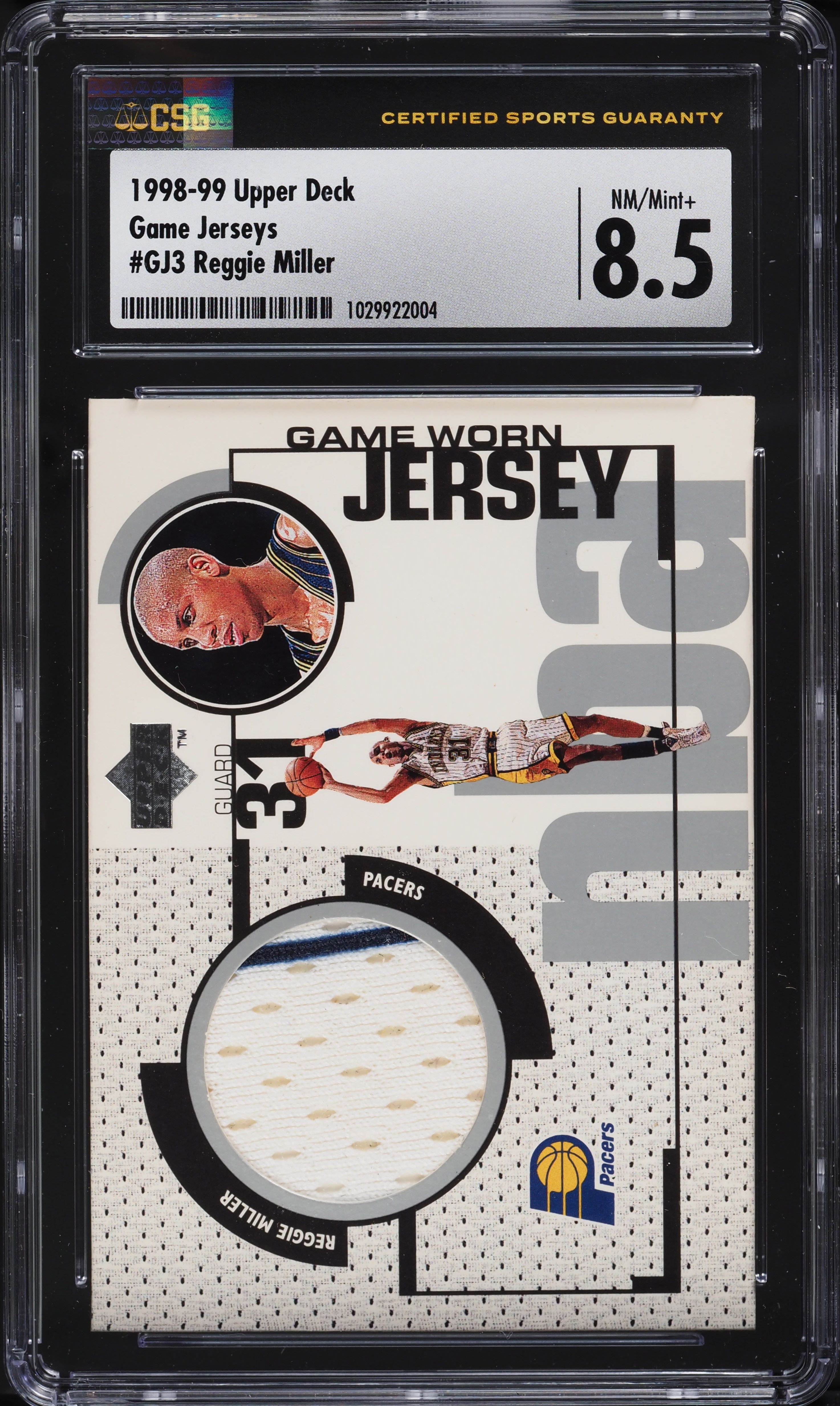 1998 Reggie Miller #GJ3