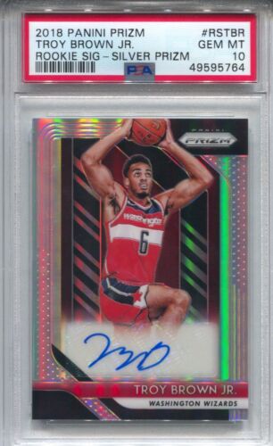 2018 Panini Prizm Basketball Silver Troy Brown Jr. #15