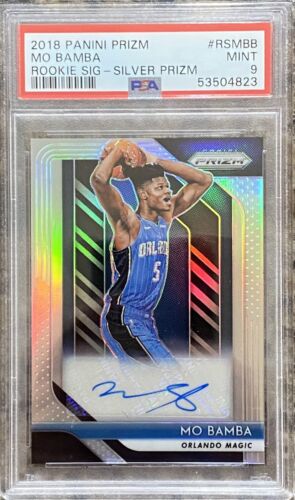 2018 Panini Prizm Basketball Silver Mo Bamba #6 PSA 9