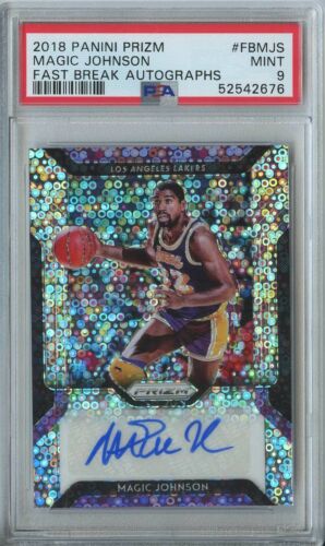 2018 Panini Prizm Basketball Magic Johnson #25