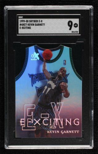 1999 Skybox E-X Basketball Kevin Garnett #XCT4 SGC 8.5