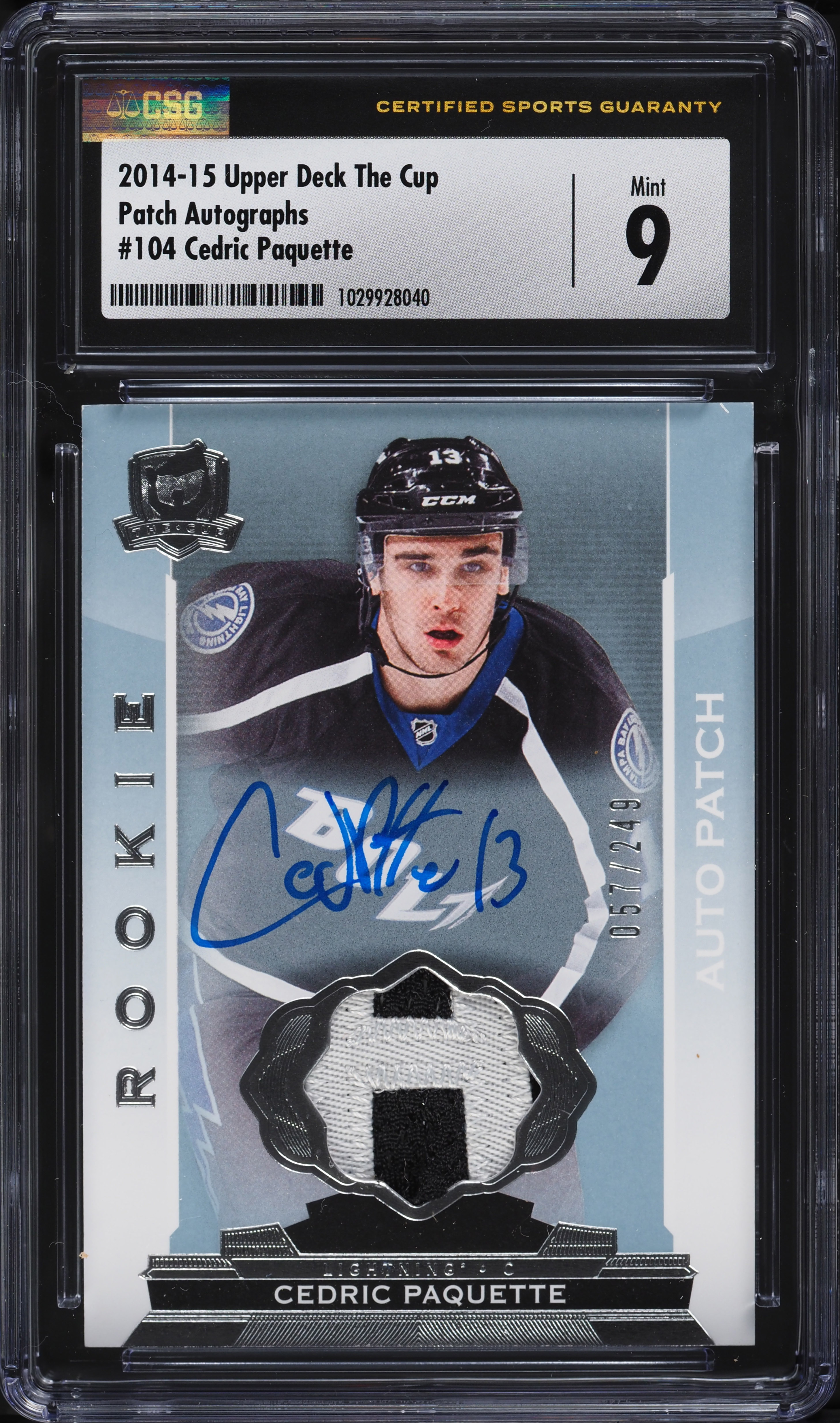 2014 Cedric Paquette #104