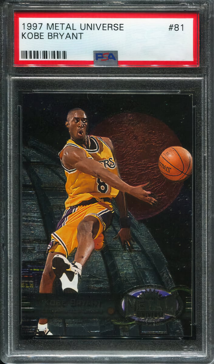 Kobe Bryant 1997 Metal Universe Basketball
