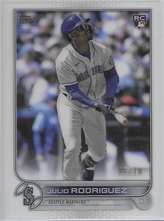 2022 Topps Update Baseball Clear Julio Rodriguez #US44