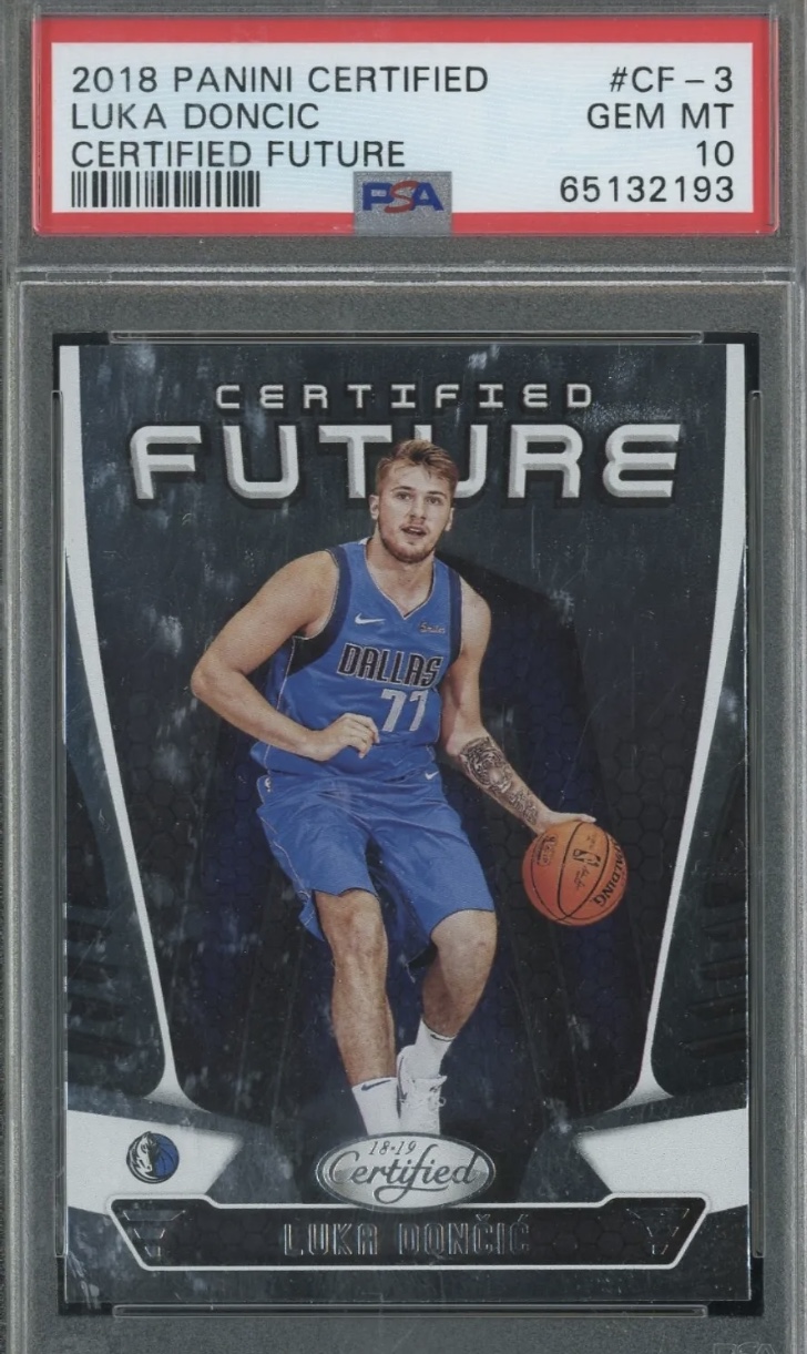 2018 Panini Certified Basketball Luka Doncic #CF3