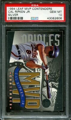 1994 Leaf Baseball Silver Cal Ripken Jr. #AL11 PSA 10