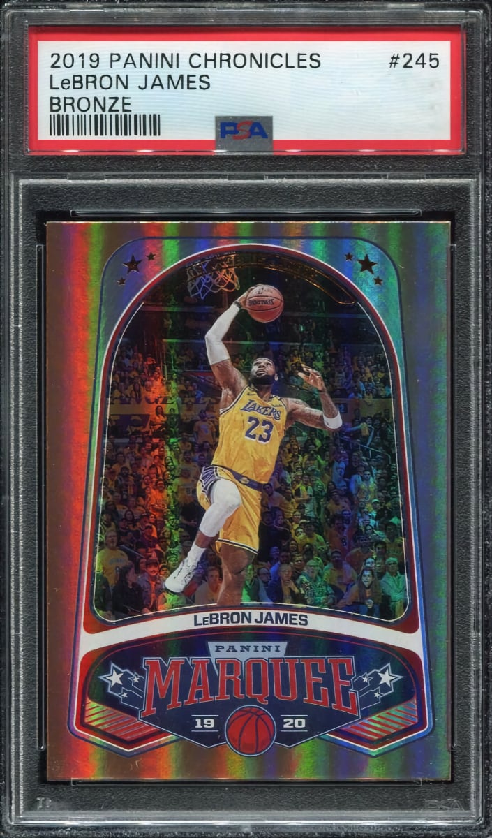 2019 Panini Chronicles Basketball Bronze Lebron James #245 PSA 10