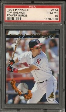 1994 Pinnacle Tim Salmon #PS4 card