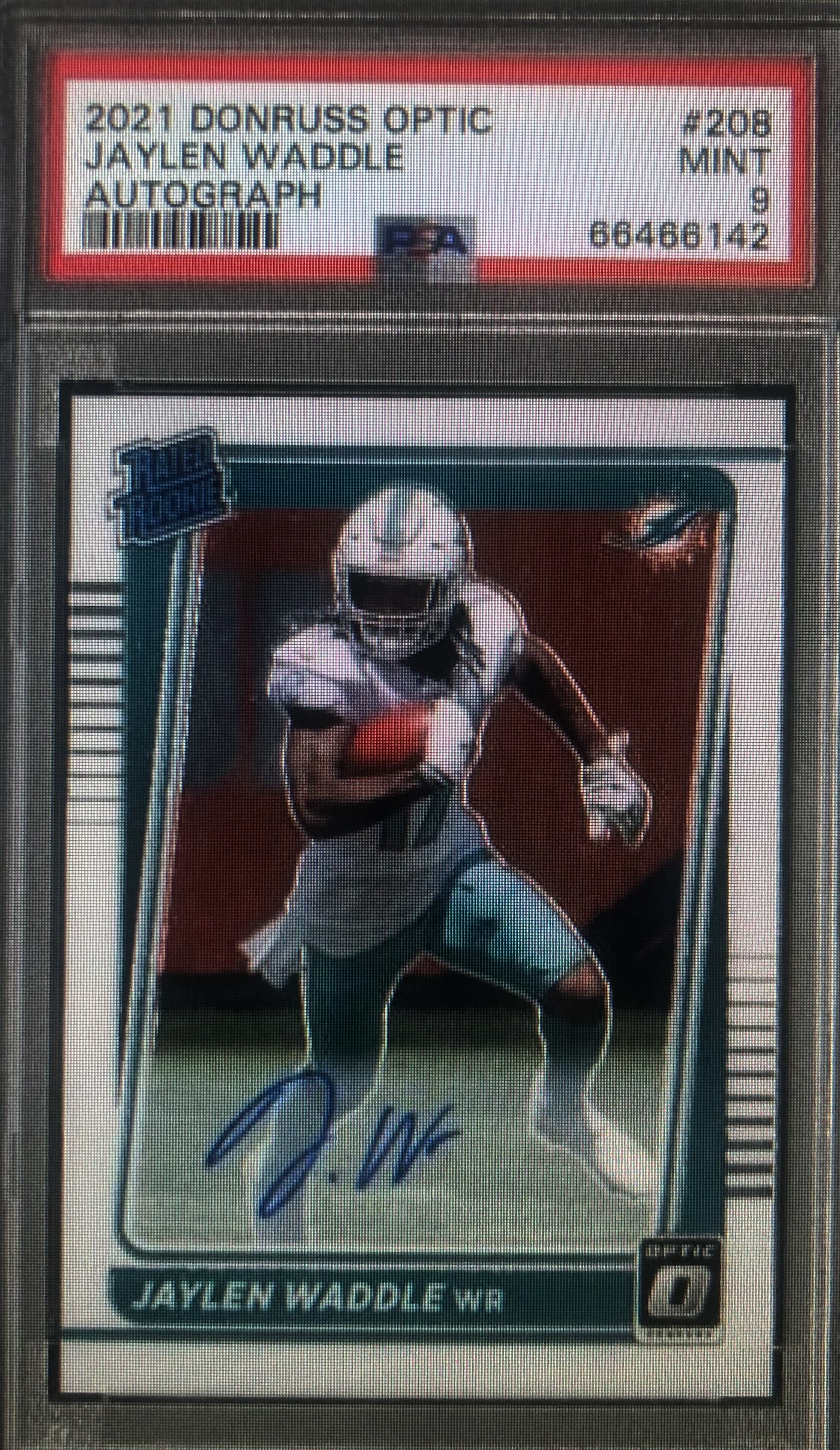 2021 Donruss Optic Football Jaylen Waddle #208