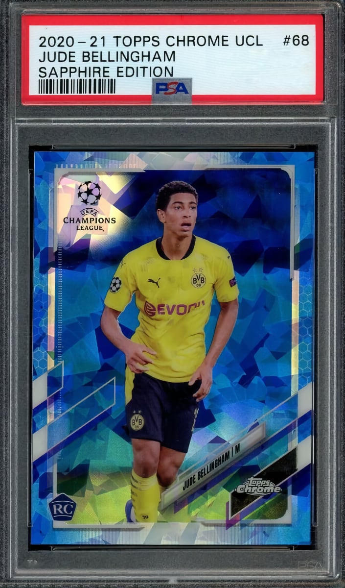 Jude Bellingham - 2020 Topps Chrome Sapphire UEFA Champions League Soccer