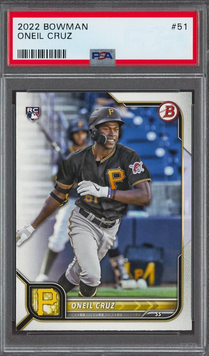 2022 Oneil Cruz Bowman Baseball #51