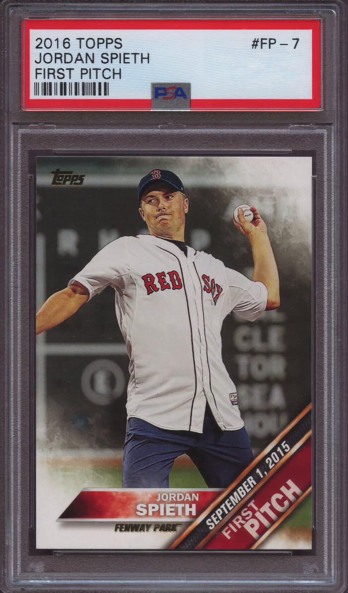 Jordan Spieth - 2016 Topps Baseball