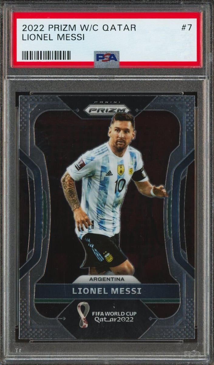 Lionel Messi - 2022 Panini Prizm FIFA World Cup Qatar Soccer