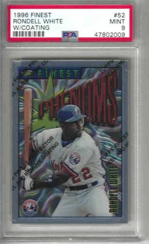 1996 Topps Finest Baseball Rondell White #52 PSA 8.5