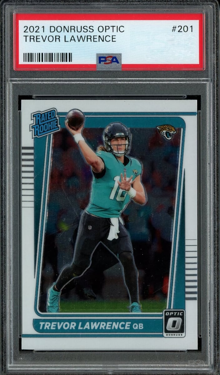 Trevor Lawrence 2021 Donruss Optic Football