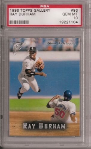 1996 Topps Gallery Baseball Ray Durham #96 PSA 10