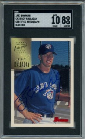 1997 Bowman Baseball Roy Halladay #CA35 SGC 7.5