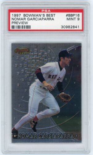 1997 Bowman's Best Baseball Nomar Garciaparra #BBP16 PSA 9
