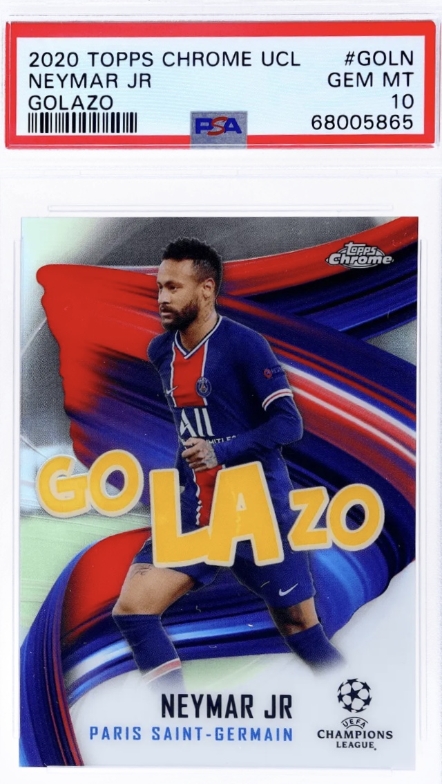 Neymar Jr - 2020 Topps Chrome UEFA Champions League Soccer