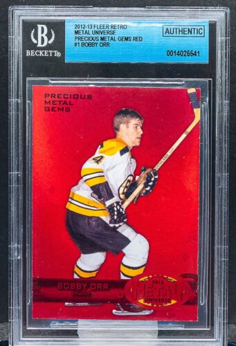2012 Bobby Orr [Red] #1
