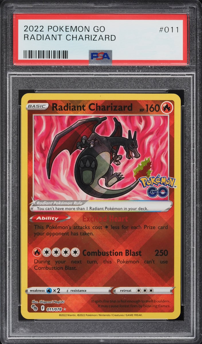 Radiant Charizard 2022 Pokemon Go