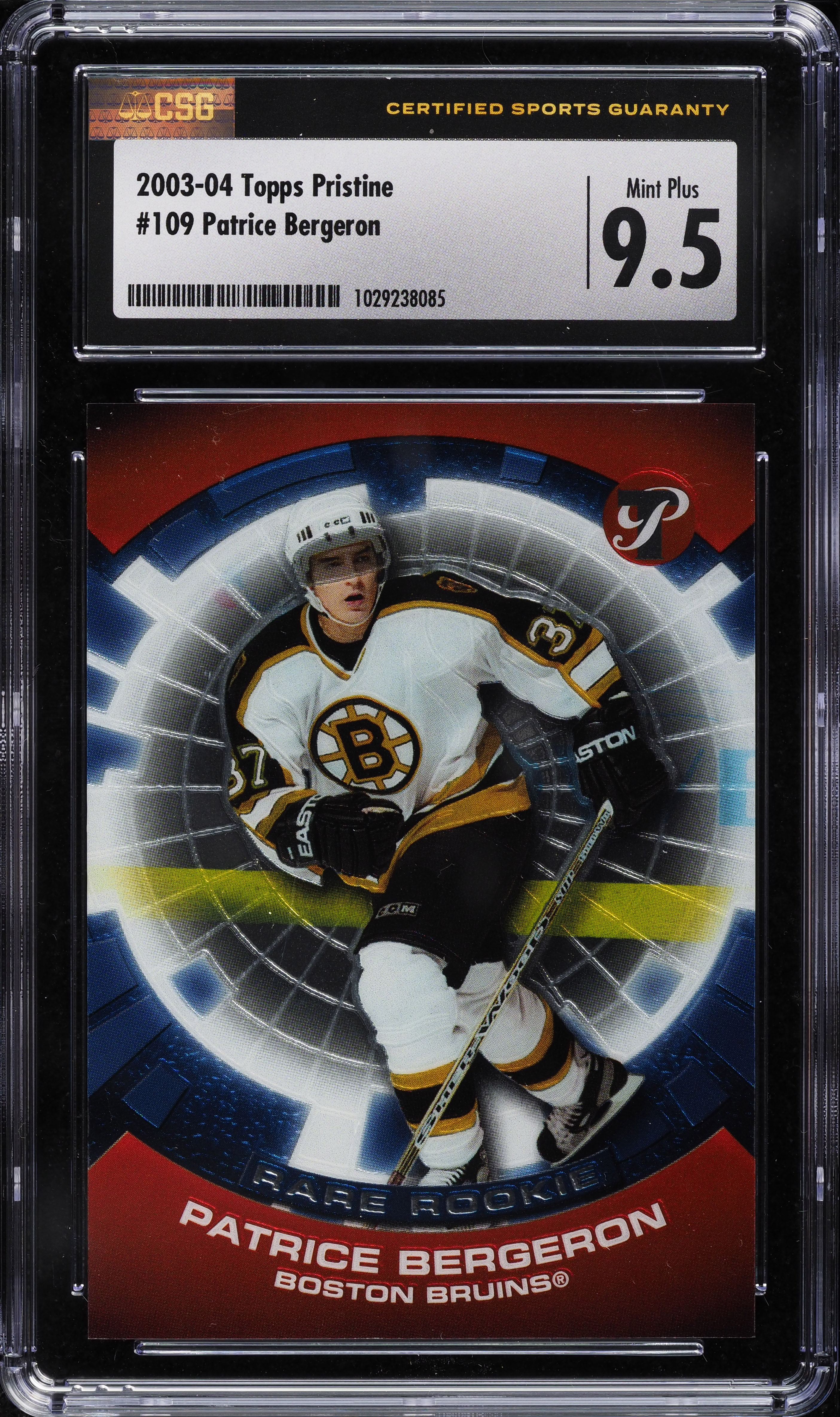 2003 Patrice Bergeron [Refractor] #109