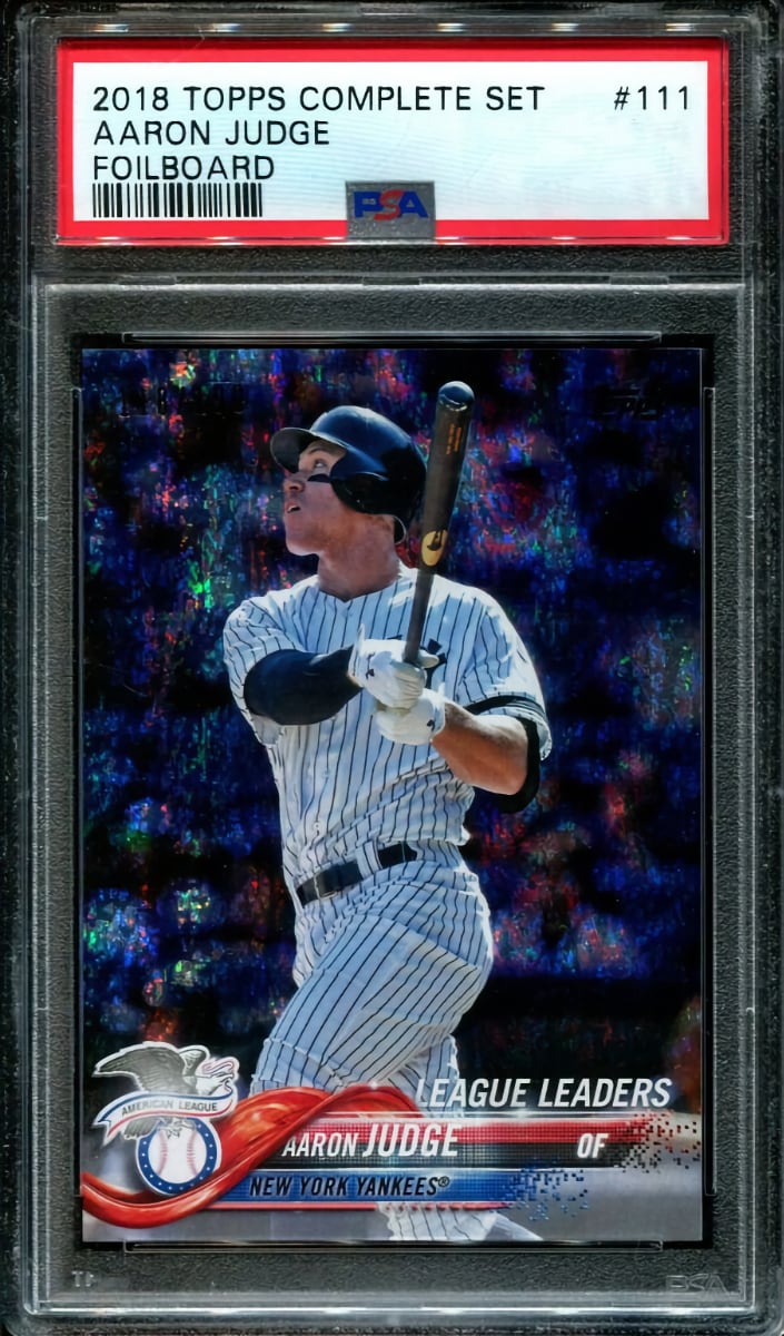 2018 Aaron Judge [Foilboard] #111