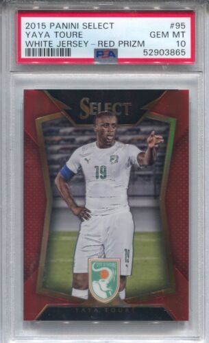 2015 Panini Select Yaya Toure [Purple] #95 card